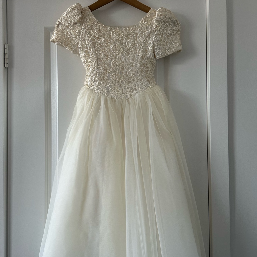 Child Princess Style Dress - Wedding, Religious Ceremony